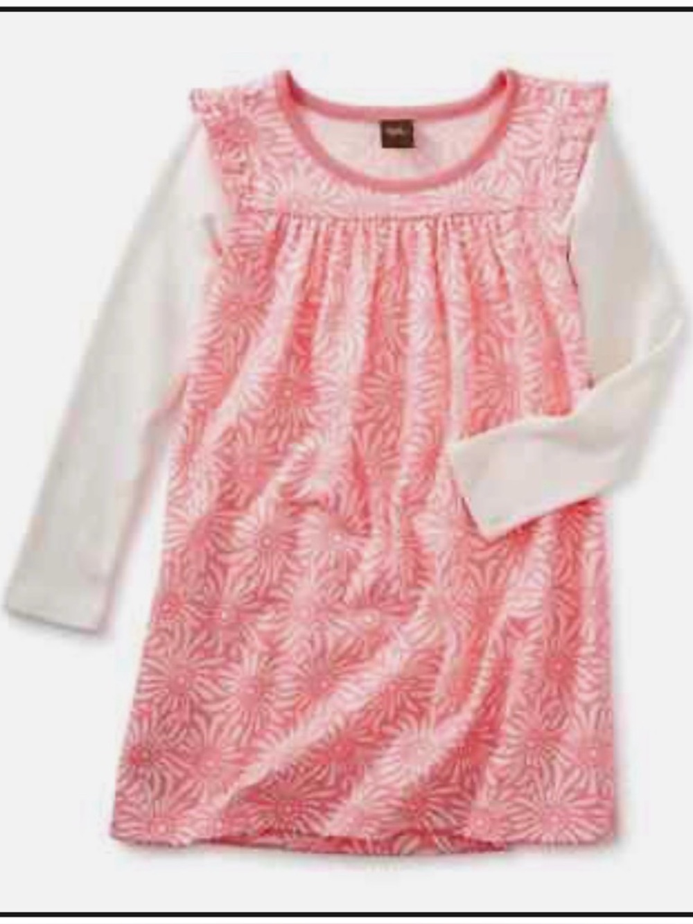 Tea Collection Daisy Field Mighty Mini Dress Size 12 NWT